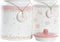 Tin DKD Home Decor Roze Groen Dolomite Vichy (2,3 L) (2 Stuks)