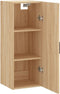 vidaXL - Hangkast - 34,5x34x90 - cm - sonoma - eikenkleurig