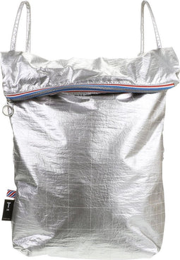 Tinne + Mia Backpack/Boekentas Feel Good - Sports - Metallic Silver
