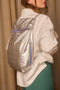 Tinne + Mia Backpack/Boekentas Feel Good - Sports - Metallic Silver