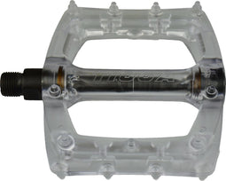 Tioga Platformpedalen Surefoot Slim 110 Mm 9/16 Inch Transparant