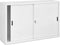 Lage schuifdeurkast breed 166CM diep 40CM hoogte 100CM bladkleur Speciale Kleur framekleur Wit (RAL9010)