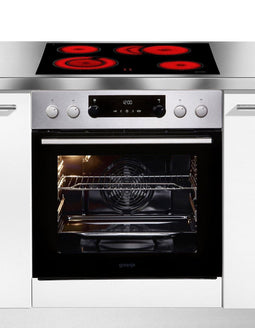 Gorenje BCPI 637 TXOT - Inbouw oven + kookplaat - Pyrolyse zelfreinigend - RVS