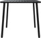 vidaXL - Tuintafel - 80x80x71 - cm - staal - antracietkleurig