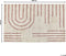 TIRUPATI - Shaggy vloerkleed - Beige - 140 x 200 cm - Katoen