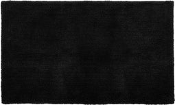 Tiseco Home Studio - Badmat RIVA - - 100% katoen - antislip - Rechthoek - 60x100 cm - Zwart