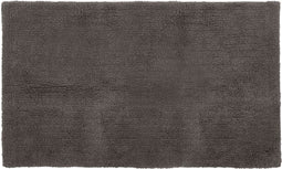 Tiseco Home Studio - Badmat RIVA - - 100% katoen - antislip - Rechthoek - 60x100 cm - Grijs
