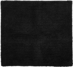 Tiseco Home Studio - Badmat RIVA - SET/2 - 100% katoen - antislip - Vierkant - 60x60 cm - Zwart