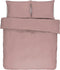 Tiseco Home Studio - Dekbedovertrek IRIS - 100% katoen - tweepersoons - 220x240 cm - Mauve