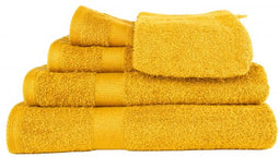 TISECO HOME STUDIO - Gastendoek RIVA - SET/10 - 100% katoen - 450 g/m² - 100% katoen - superzacht en zeer absorberend - 30x50 cm - Geel
