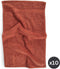 TISECO HOME STUDIO - Gastendoek RIVA - SET/10 - 100% katoen - 450 g/m² - 100% katoen - superzacht en zeer absorberend - 30x50 cm - Terra
