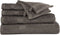 TISECO HOME STUDIO - Gastendoek RIVA - SET/10 - 100% katoen - 450 g/m² - 100% katoen - superzacht en zeer absorberend - 30x50 cm - Donkergrijs