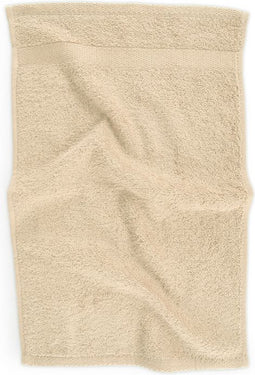 TISECO HOME STUDIO - Gastendoek RIVA - SET/10 - 100% katoen - 450 g/m² - 100% katoen - superzacht en zeer absorberend - 30x50 cm - Zand
