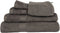 TISECO HOME STUDIO - Gastendoek RIVA - SET/10 - 100% katoen - 450 g/m² - 100% katoen - superzacht en zeer absorberend - 30x50 cm - Donkergrijs