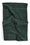 TISECO HOME STUDIO - Gastendoek RIVA - SET/10 - 100% katoen - 450 g/m² - 100% katoen - superzacht en zeer absorberend - 30x50 cm - donkergroen