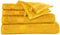 TISECO HOME STUDIO - Gastendoek RIVA - SET/10 - 100% katoen - 450 g/m² - 100% katoen - superzacht en zeer absorberend - 30x50 cm - Geel