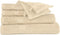 TISECO HOME STUDIO - Gastendoek RIVA - SET/10 - 100% katoen - 450 g/m² - 100% katoen - superzacht en zeer absorberend - 30x50 cm - Zand