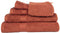 TISECO HOME STUDIO - Gastendoek RIVA - SET/10 - 100% katoen - 450 g/m² - 100% katoen - superzacht en zeer absorberend - 30x50 cm - Terra