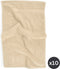 TISECO HOME STUDIO - Gastendoek RIVA - SET/10 - 100% katoen - 450 g/m² - 100% katoen - superzacht en zeer absorberend - 30x50 cm - Zand