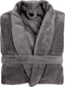 TISECO HOME STUDIO - Kamerjas - MICROFLANNEL COSY - L/XL - 100% polyester - Donkergrijs