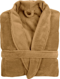 TISECO HOME STUDIO - Kamerjas - MICROFLANNEL COSY - L/XL - 100% polyester - Indian tan