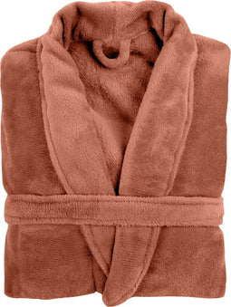 TISECO HOME STUDIO - Kamerjas - MICROFLANNEL COSY - S/M - 100% polyester - Auburn