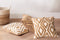 Tiseco Home Studio - Kussen (gevuld) SAHARA CONTRAST - 45x45 cm - Zand
