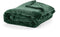 Tiseco Home Studio - Plaid COSY - microflannel - 220 g/m² - 150x200 cm - Donkergroen