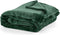 Tiseco Home Studio - Plaid COSY - microflannel - 220 g/m² - 180x220 cm - Donkergroen