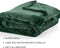 Tiseco Home Studio - Plaid COSY - microflannel - 220 g/m² - 180x220 cm - Donkergroen