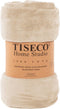 Tiseco Home Studio - Plaid COSY - microflannel - 220 g/m² - 240x220 cm - Ivoor