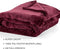 Tiseco Home Studio - Plaid COSY - microflannel - 220 g/m² - 240x220 cm - Granaatappel