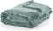 Tiseco Home Studio plaid sage uni green microflanel