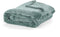 Tiseco Home Studio plaid sage uni green microflanel