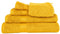 TISECO HOME STUDIO - Washand RIVA - SET/24 - 100% katoen - 450 g/m² - met ophanglus - 100% katoen - superzacht en zeer absorberend - 15x21 cm - Geel