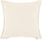 Tiseco - Kussen (gevuld) HONEYCOMB - Vierkant - 45x45 cm - Ivoor