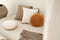 Tiseco - Kussen (gevuld) HONEYCOMB - Vierkant - 45x45 cm - Taupe