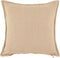 Tiseco - Kussen (gevuld) HONEYCOMB - Vierkant - 45x45 cm - Zand
