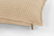Tiseco - Kussen (gevuld) HONEYCOMB - Vierkant - 45x45 cm - Zand