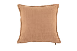 Tiseco - Kussen (gevuld) SUZETTE - Vierkant - 45x45 cm - Indiantan