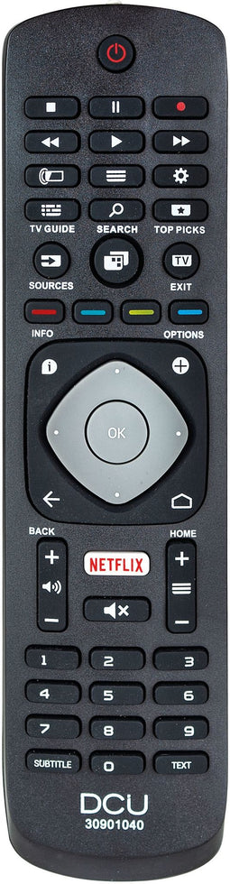 DCU Advance Tecnologic 30901040 - Afstandsbediening - IR Draadloos - Zwart