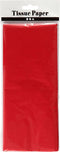 Tissuepapier - Zijdepapier - Crepepapier - Vloeipapier - Rood - Verpakken - Decoreren - Knutselen - 50x70 cm - 14 gram - 10 vellen