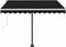 vidaXL - Luifel - vrijstaand - handmatig - uittrekbaar - 300x250 - cm - antraciet