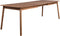 Zuiver Glimps Uitschuifbare Eettafe 180/240x90 cm Hout Walnoot - Bruin