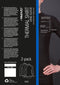 Avento Thermoshirt - Lange Mouw - Heren - Zwart - Set van 2