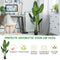 Coast Kunstmatige Tropische Palmboom - 160 cm - Decoratieve Binnenplant - Zwarte Pot