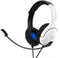 PDP LVL40 - Bedrade headset - Ruisonderdrukkende microfoon - Wit/Zwart/Blauw