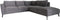 Hoekbank Rechts 2.5-zits Stockton - 261x248x88 - Alpine - Grey 65