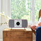 Tivoli Audio - Music System Home (Gen. 2) - Alles-in-een-Hifi-systeem - Walnoot/Grijs