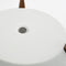 Mica Decorations Doppio - Bloempot op Poten - H22 x Ø47 cm - Gerecycled Plastic - Wit